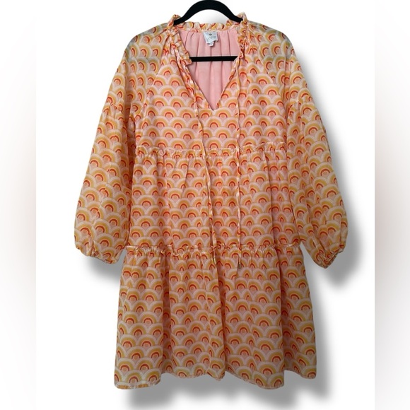 J. Marie Summer Tiered Mini Dress - Picture 1 of 6